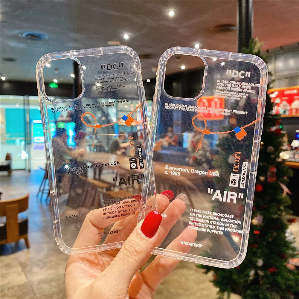 Nike iPhone Case | Transparent | iPhone XS - 13 Pro Max